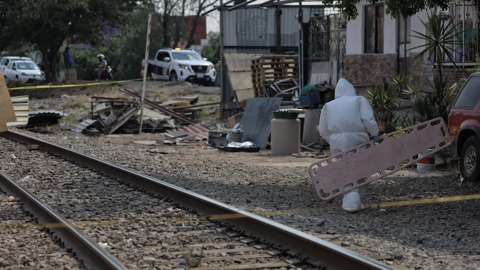 Semefo en Vías del tren